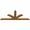 Ekena Millwork Richland Rough Sawn Timber Gable Bracket, Western Red Cedar, 60"W x 25"H x 2"D x 4"F, 10/12 Pitch GBW060X25X0204RIC00RWR - alternate 3